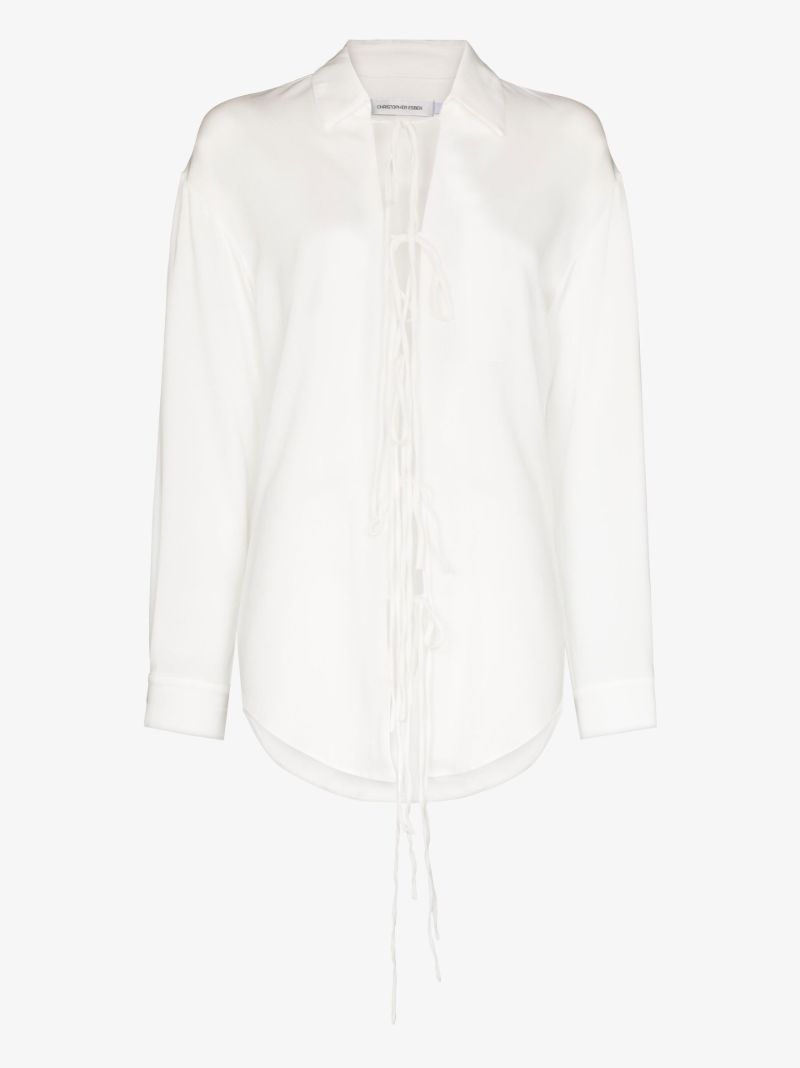 Lace-up Shirt