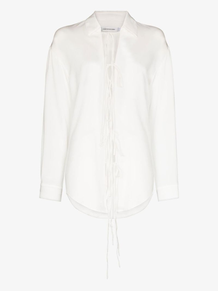 Lace-up Shirt