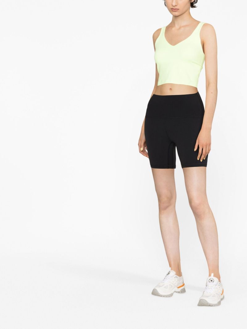 Black Align 8 Inch Yoga Shorts