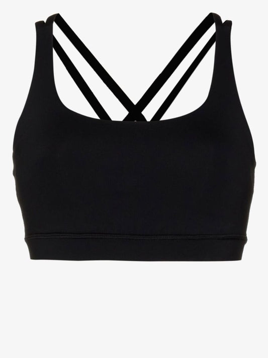 Black Energy Yoga Sports Bra