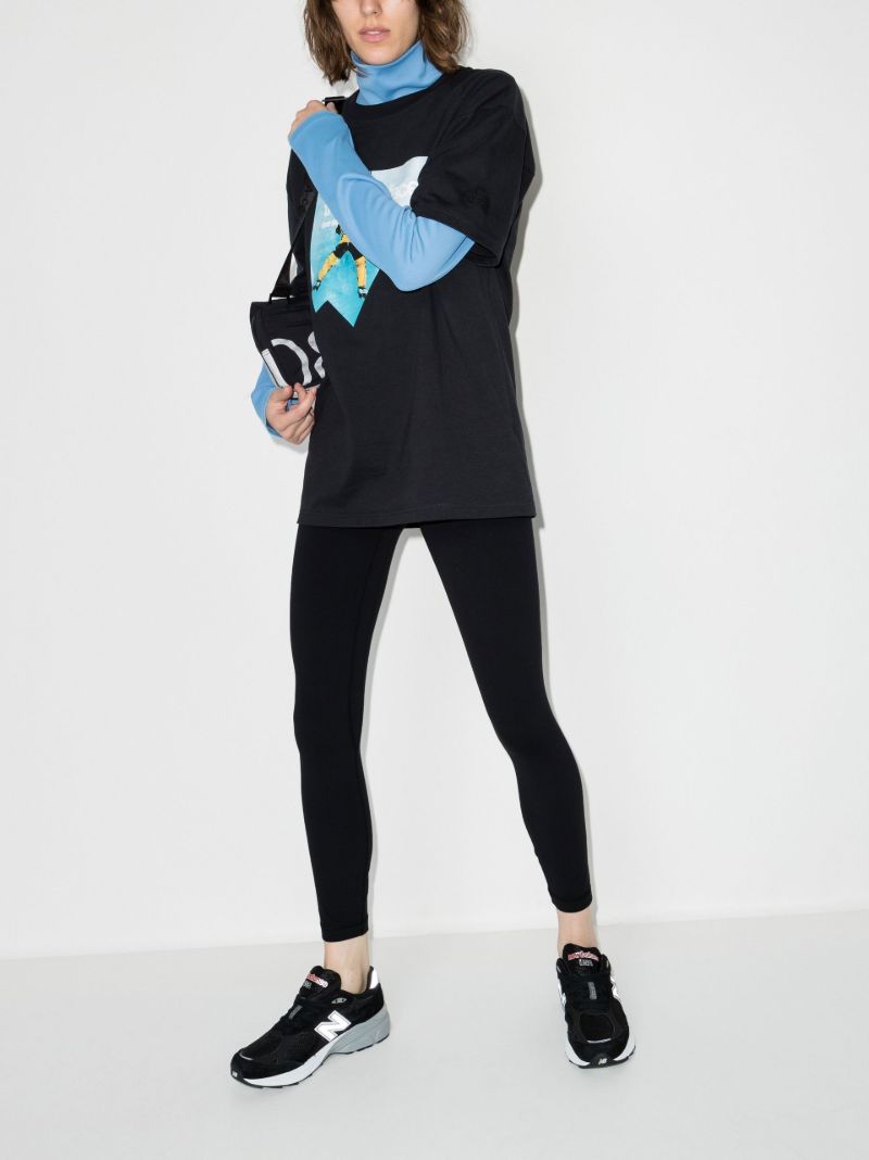 Black Align 25 Inch Yoga Leggings