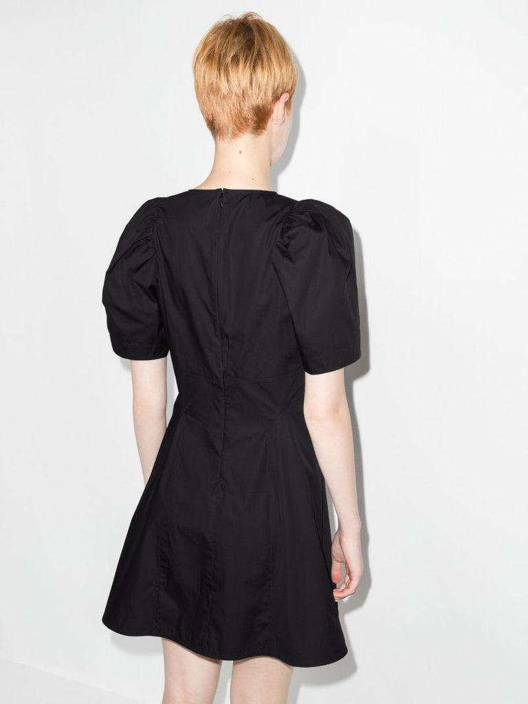 Rosanna V-neck Cotton Mini Dress