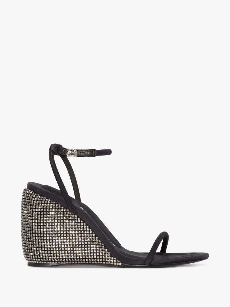 Black Dahlia 105 Wedge Sandals