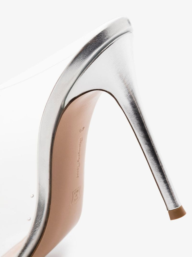 Neutral Sigma 120 Embellished Pvc Mules