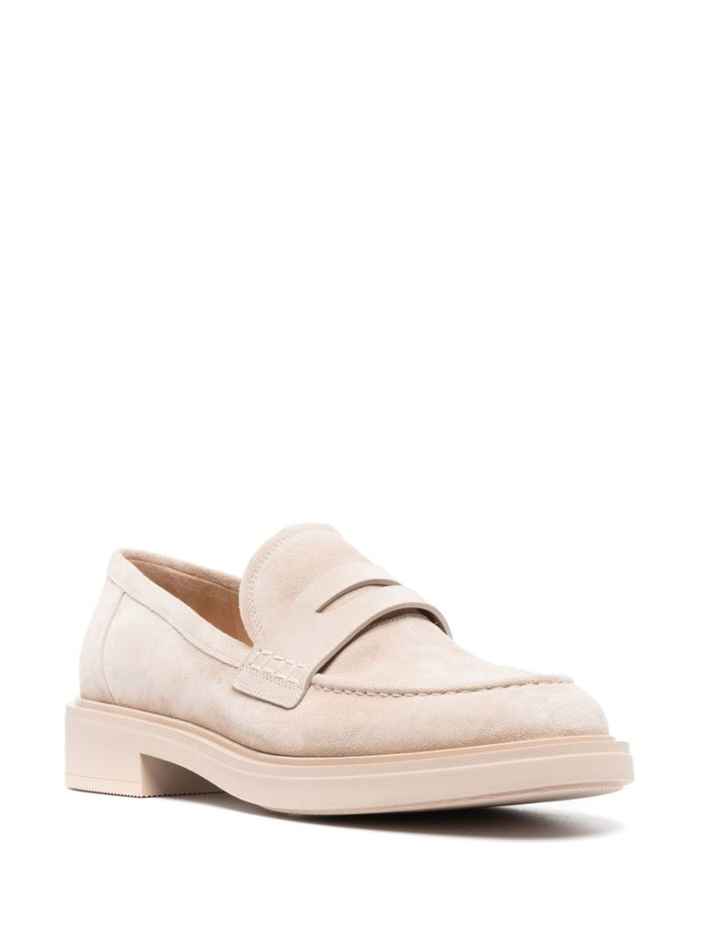 Neutral Harris Suede Chelsea Boots