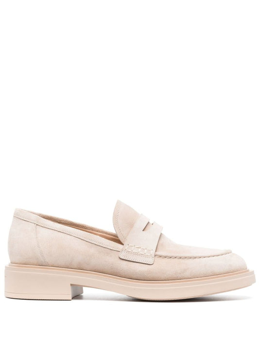 Neutral Harris Suede Chelsea Boots
