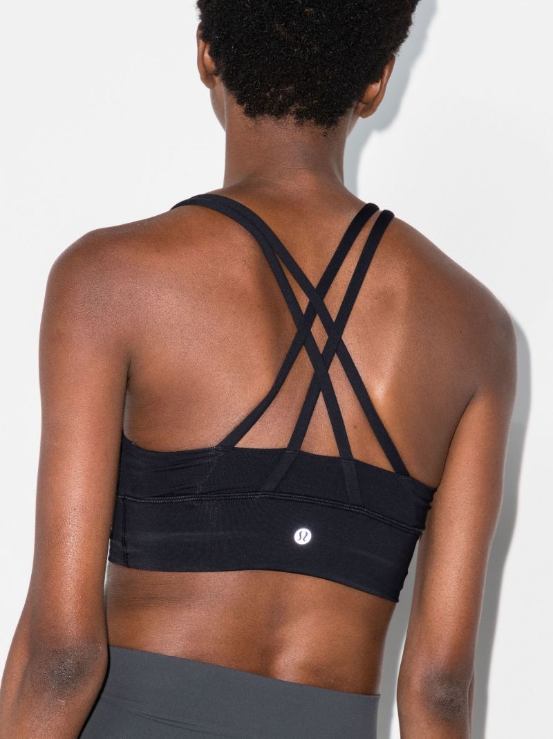 Black Energy Yoga Sports Bra