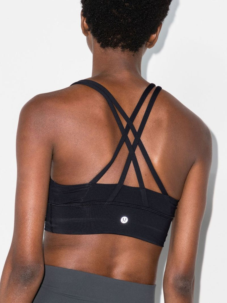 Black Energy Yoga Sports Bra