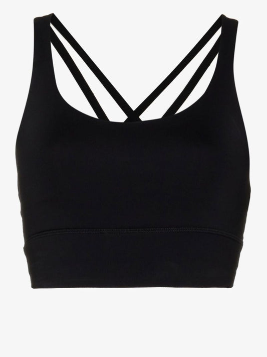 Black Energy Yoga Sports Bra