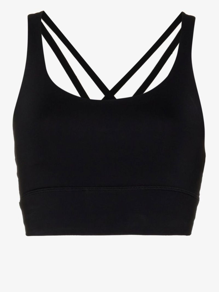 Black Energy Yoga Sports Bra