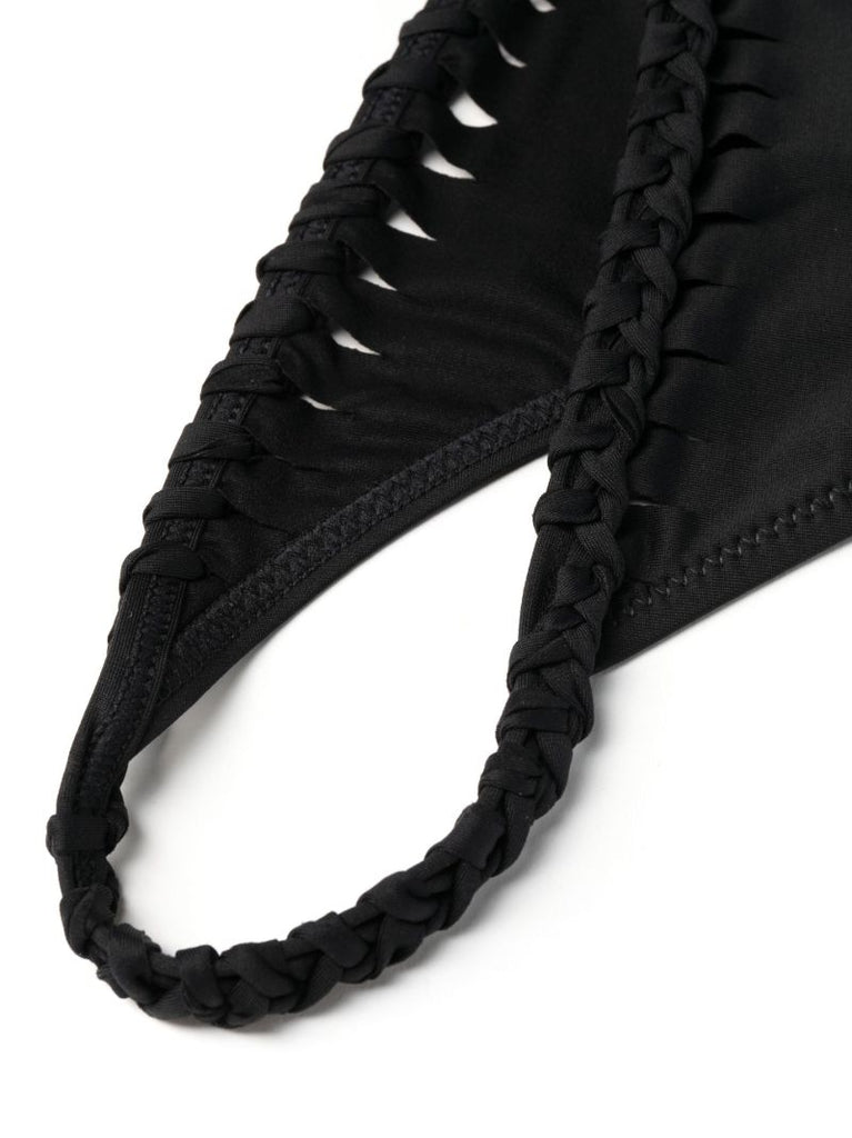 Black Sofi Cut-out Bikini Bottoms