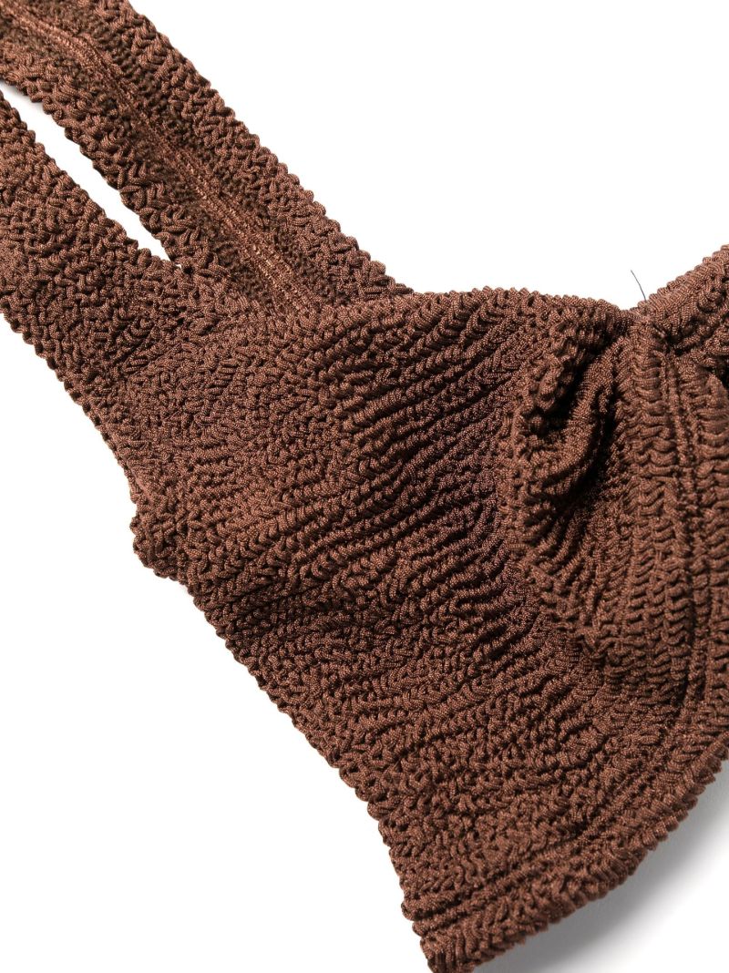 Brown Juno Crinkle Bikini