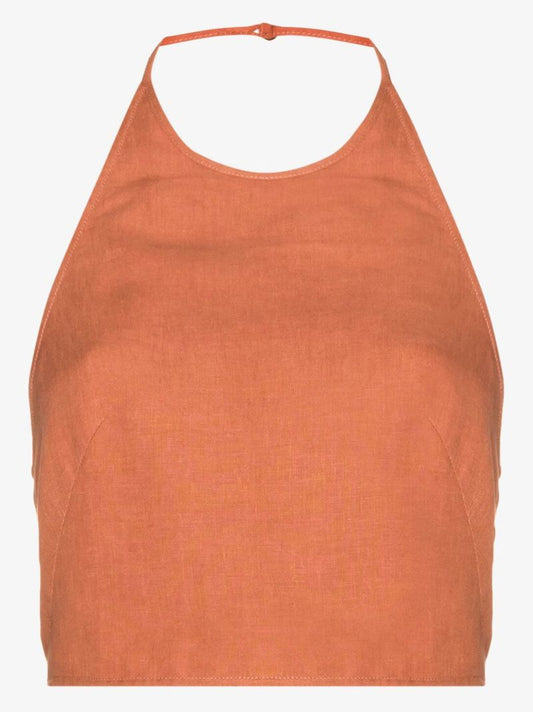 Savannah Halterneck Crop Top
