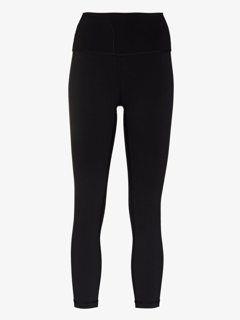 Black Align Cropped 21 Inch Yoga Leggings