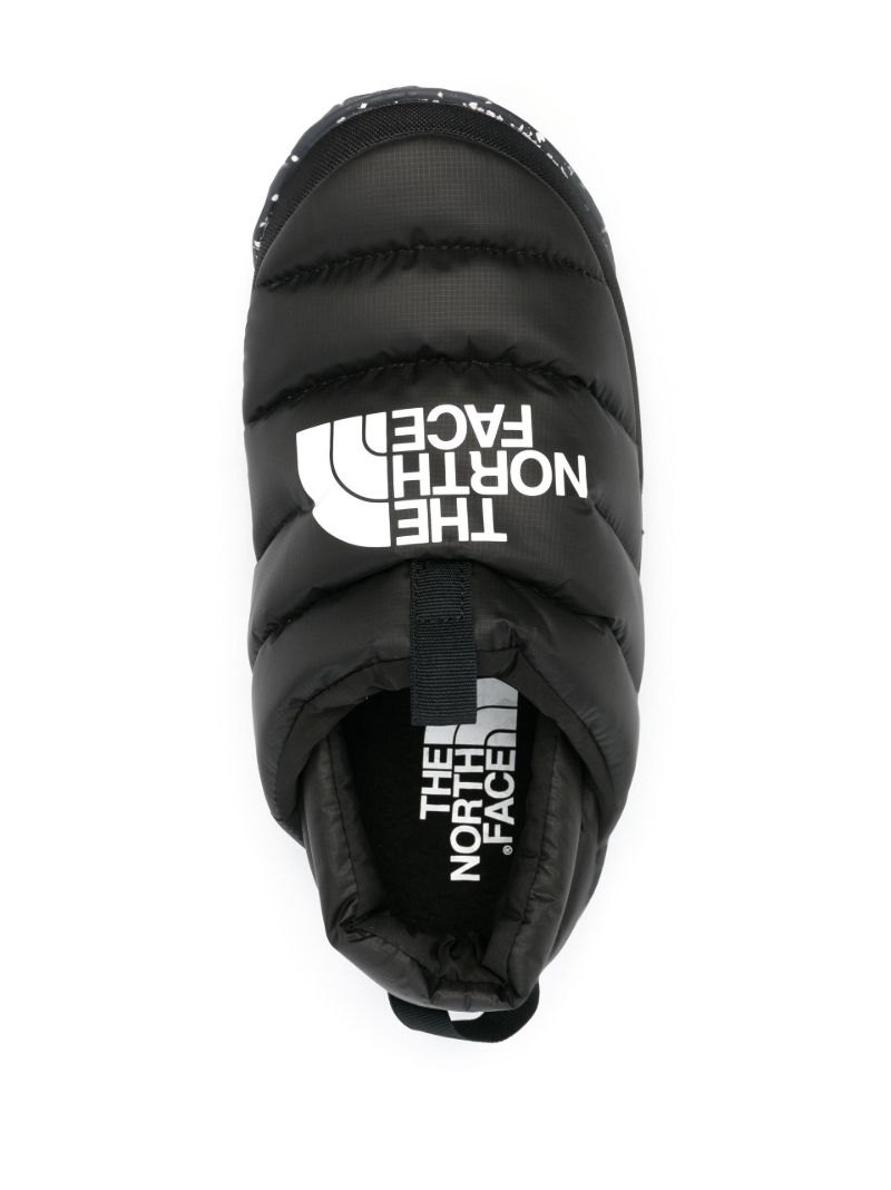 Black Nuptse Winter Mules