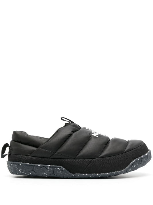 Black Nuptse Winter Mules