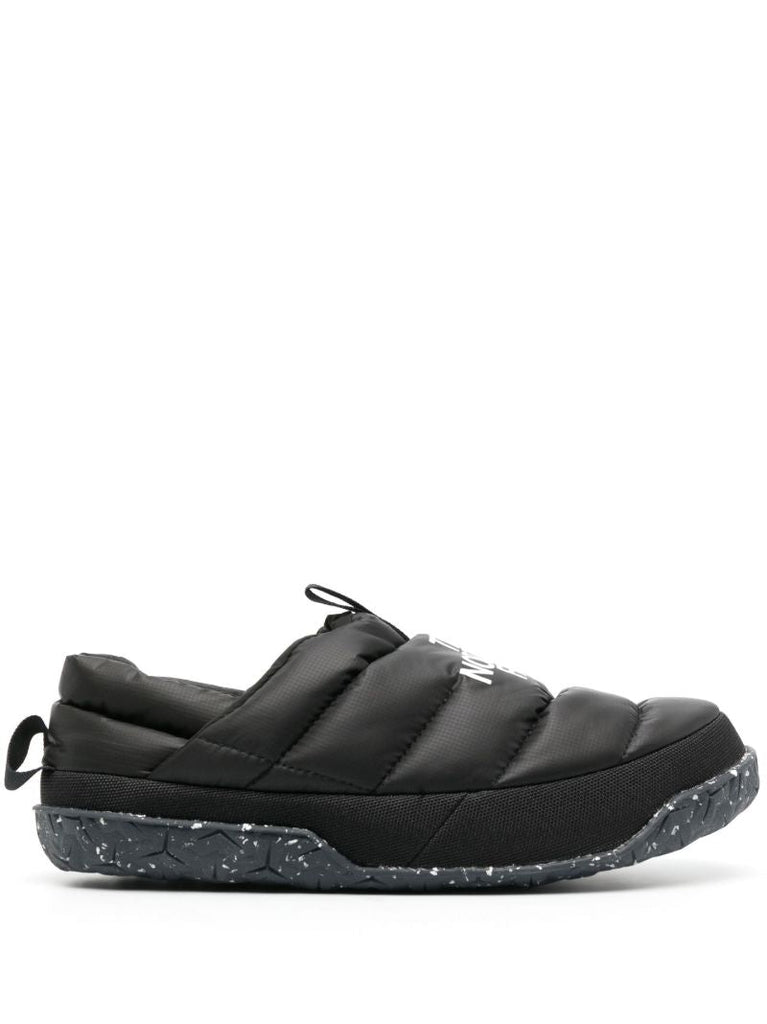 Black Nuptse Winter Mules