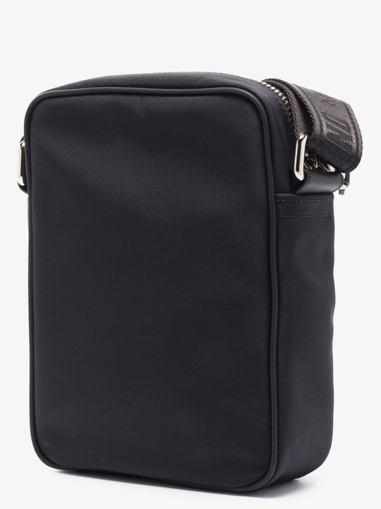 Black Logo Cross Body Bag