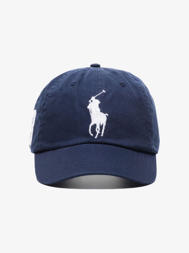Blue Big Pony Chino Cotton Cap