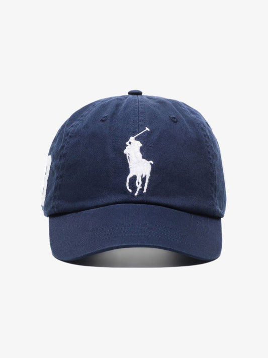 Blue Big Pony Chino Cotton Cap