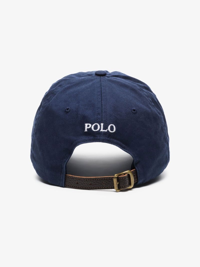 Blue Big Pony Chino Cotton Cap