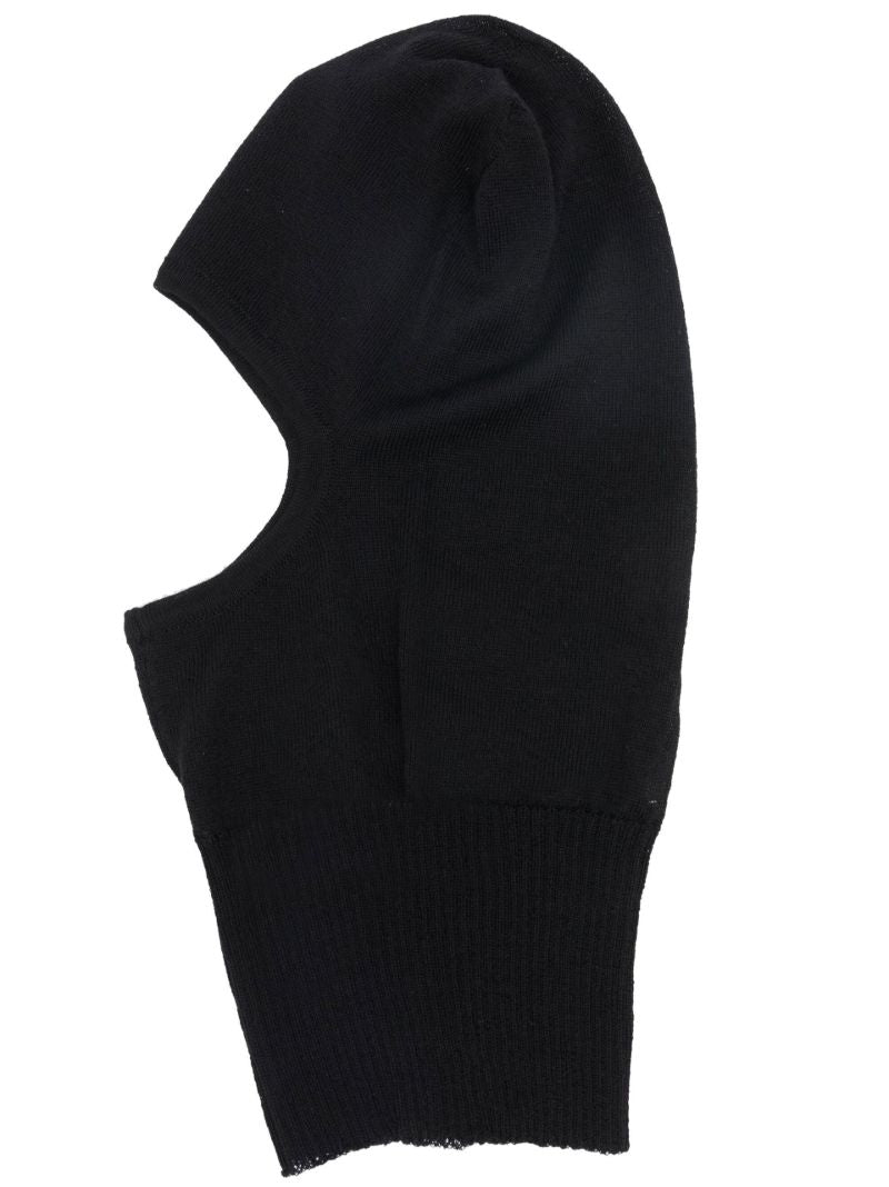 Black Skull Virgin Wool Balaclava