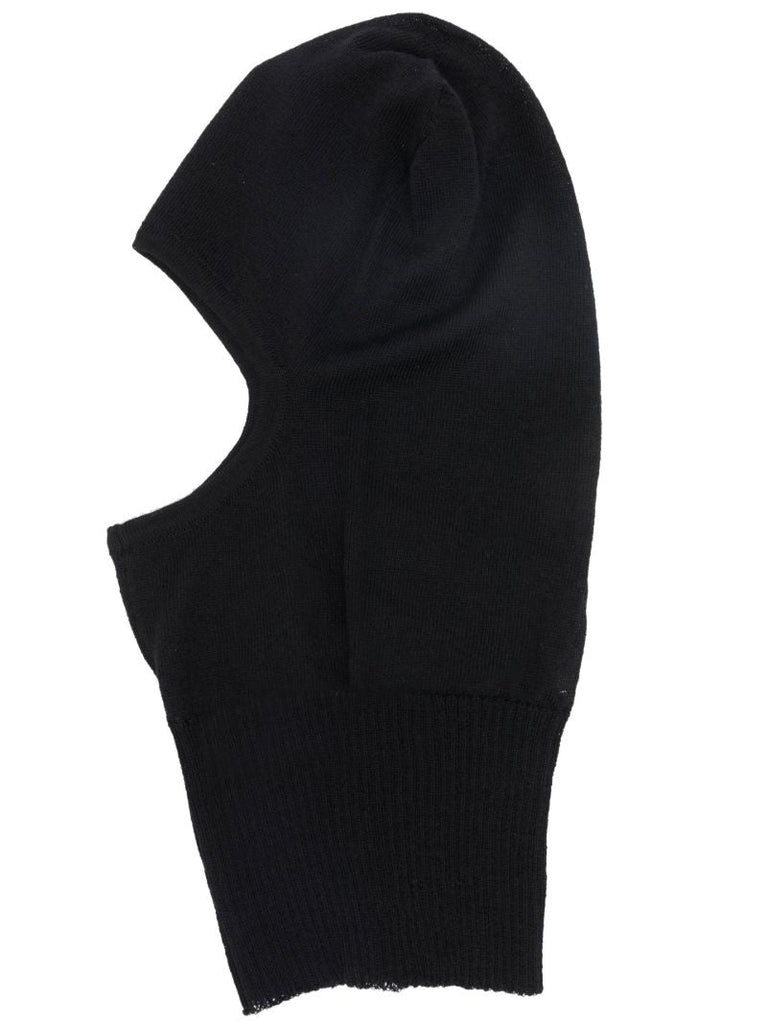 Black Skull Virgin Wool Balaclava