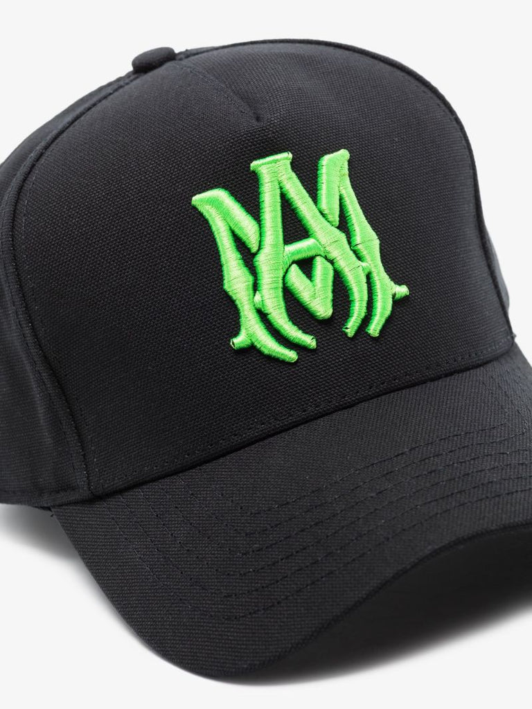 Black M.a. Cotton Baseball Cap