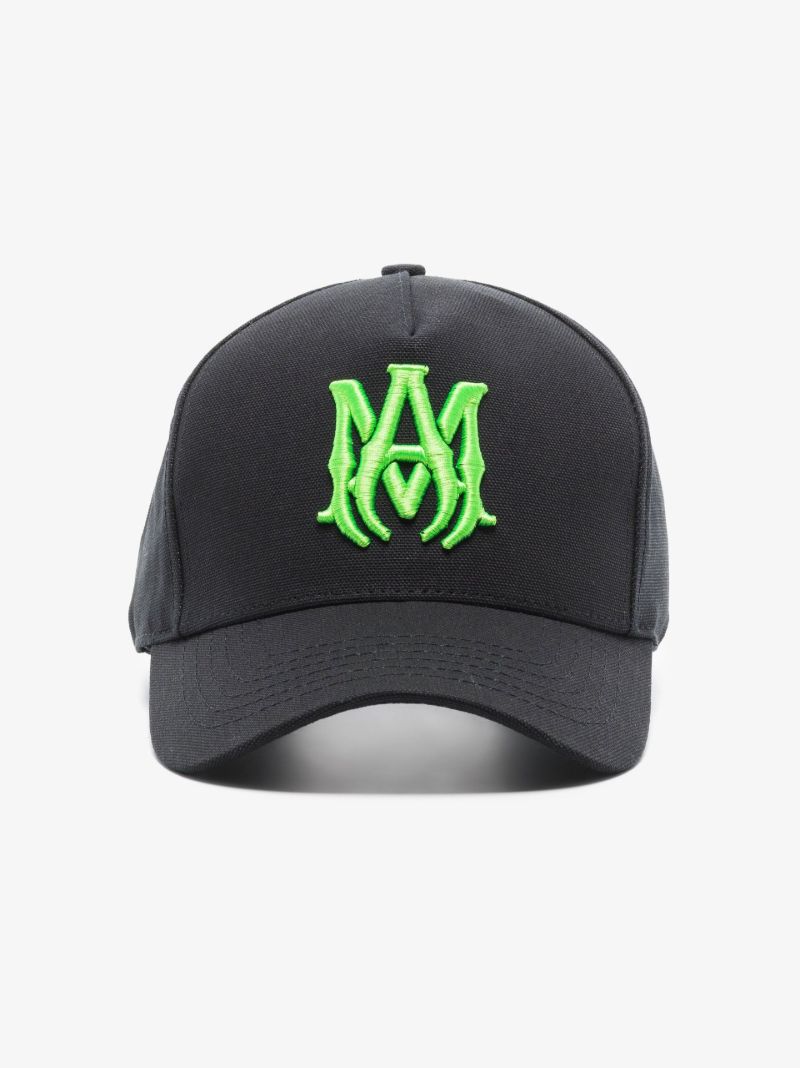 Black M.a. Cotton Baseball Cap