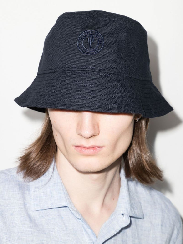 Navy Logo Bucket Hat