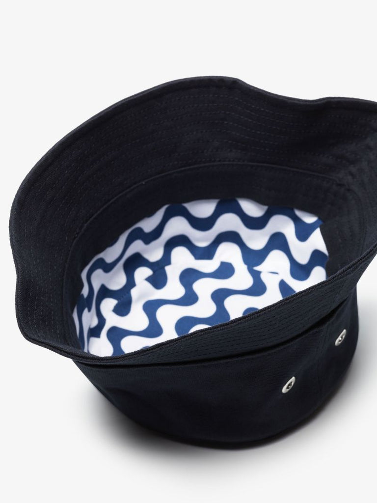 Navy Logo Bucket Hat