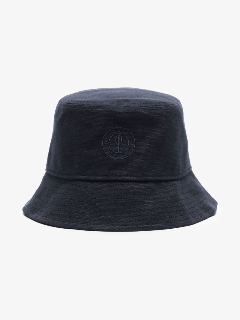 Navy Logo Bucket Hat