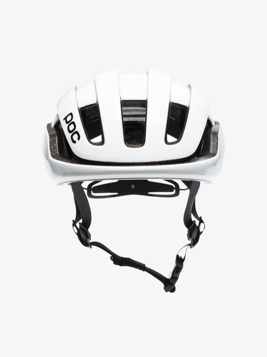 White and Orange Omne Air Mips Helmet