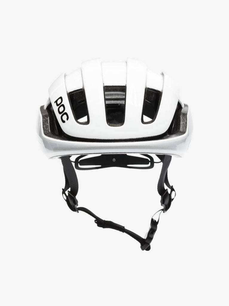 White and Orange Omne Air Mips Helmet