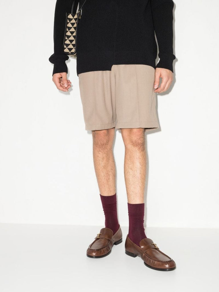 Brown Timeless Leather Loafers