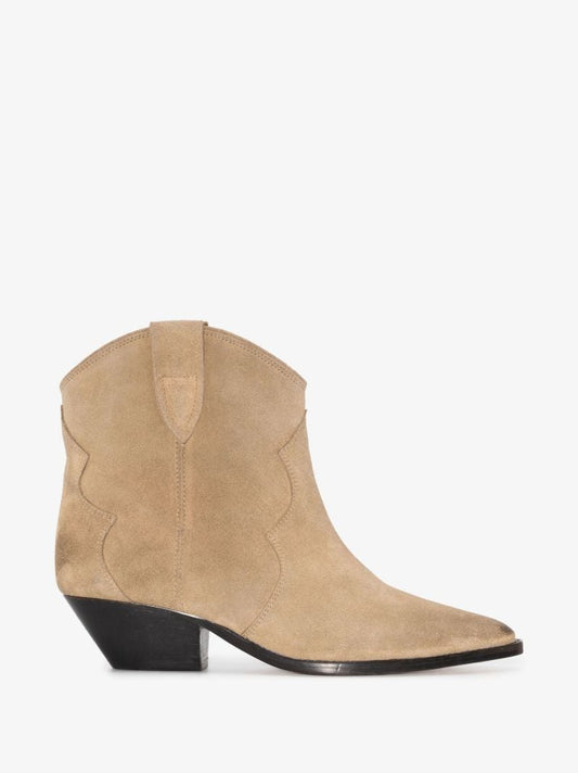 Neutral Dewina 40 Suede Cowboy Boots