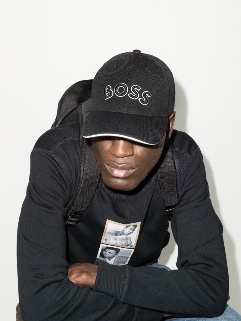 Black Logo Baseball Cap