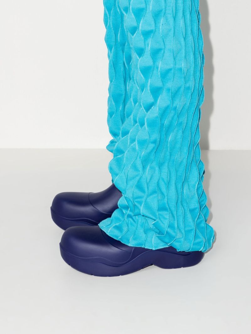 Purple Puddle Ankle Boots