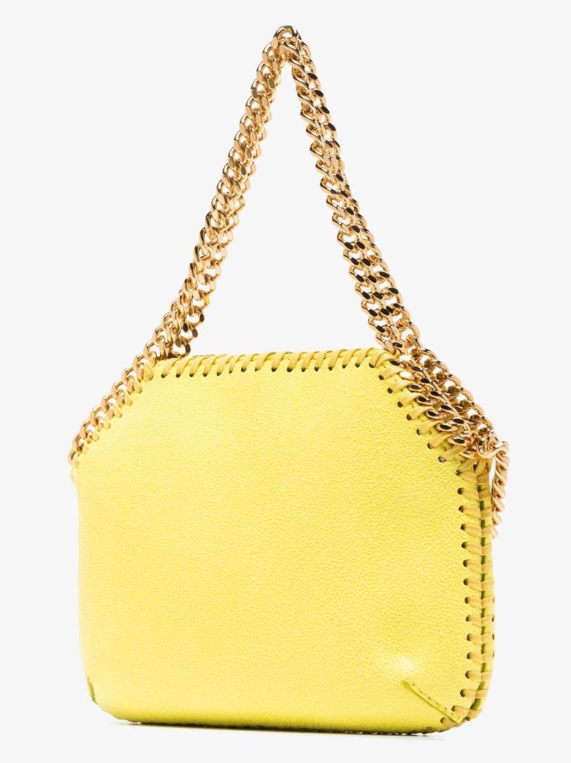 Yellow Falabella Mini Shaggy Deer Cross Body Bag