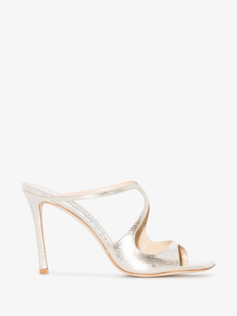 Gold Anise 95 Leather Mules