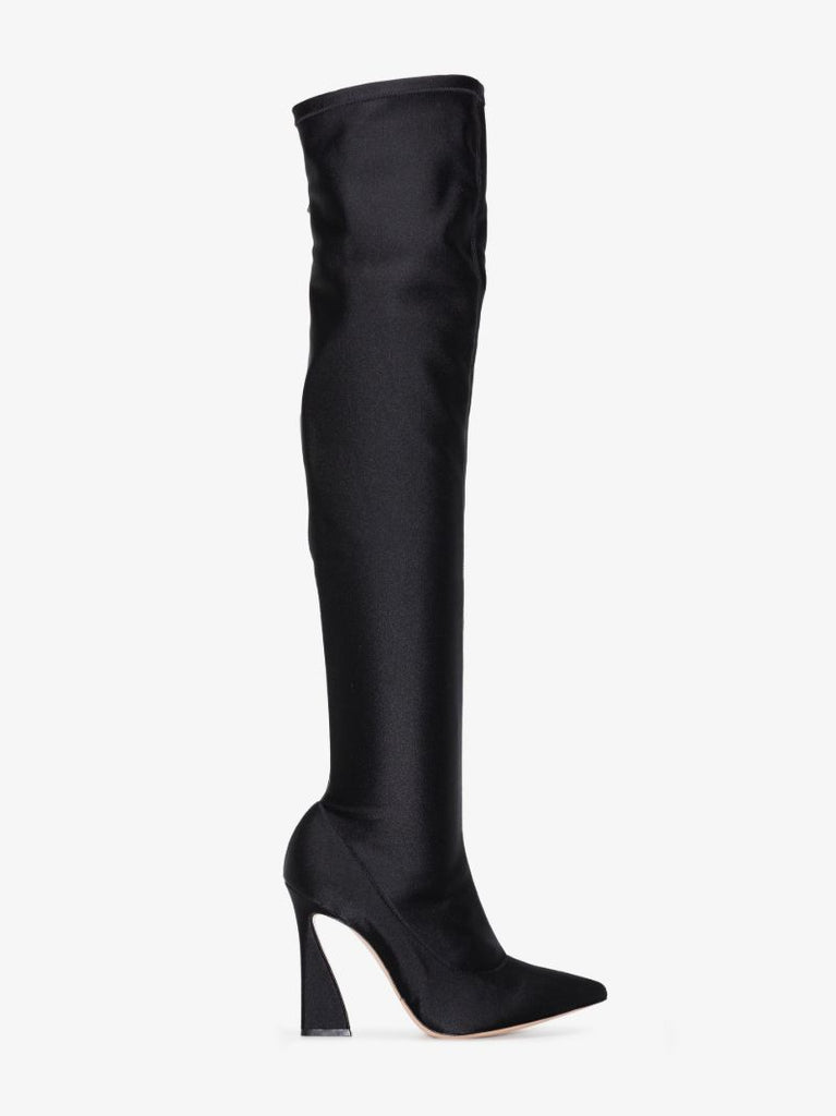 Black 120 Over-the-knee Boots