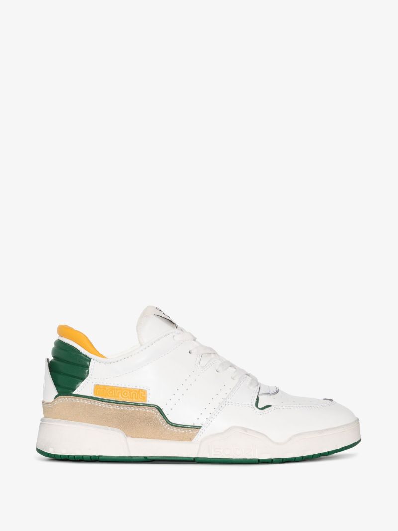 White Emree Low-top Leather Sneakers