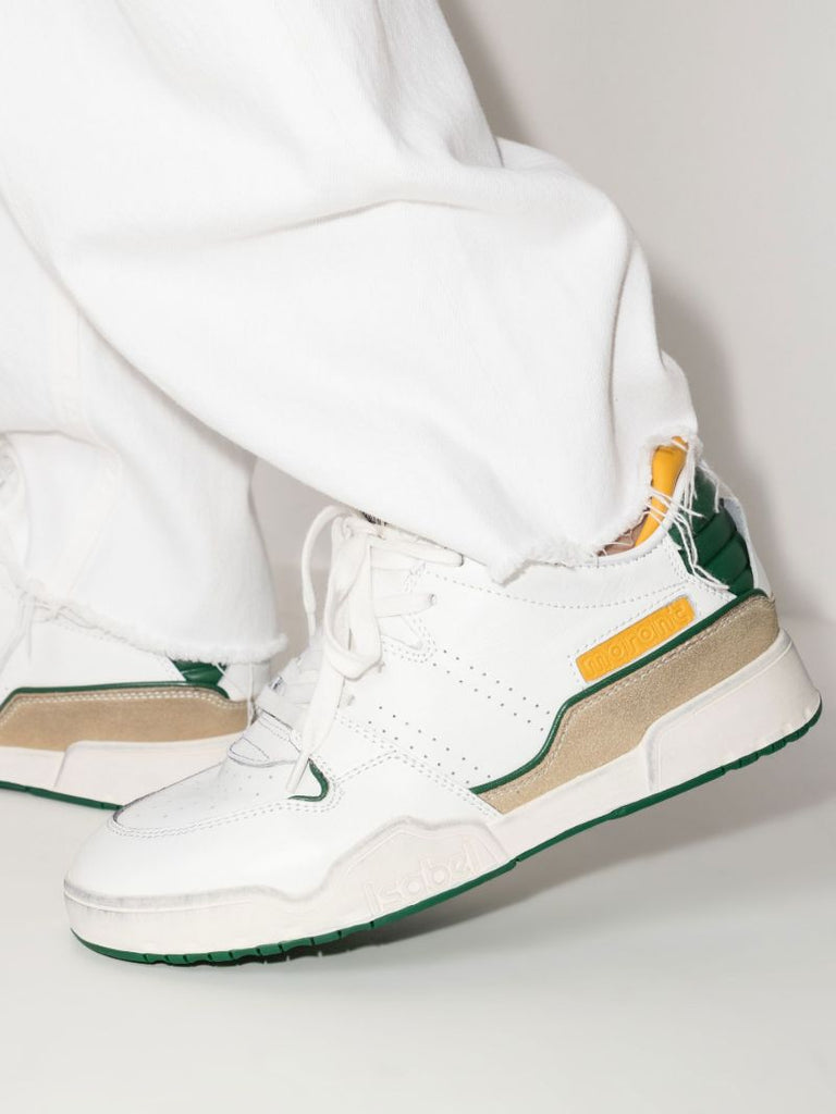 White Emree Low-top Leather Sneakers