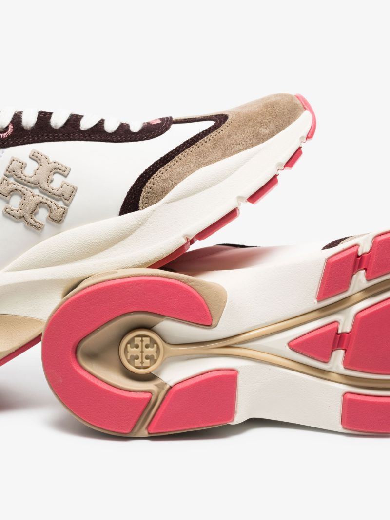 White Good Luck Suede Sneakers