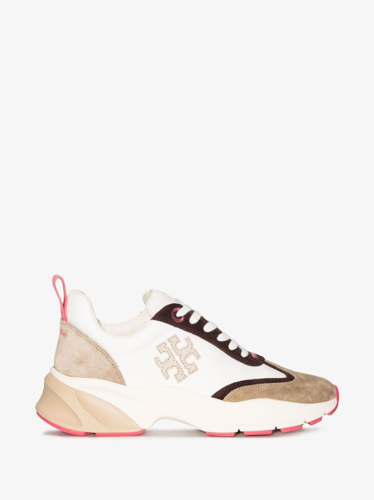 White Good Luck Suede Sneakers