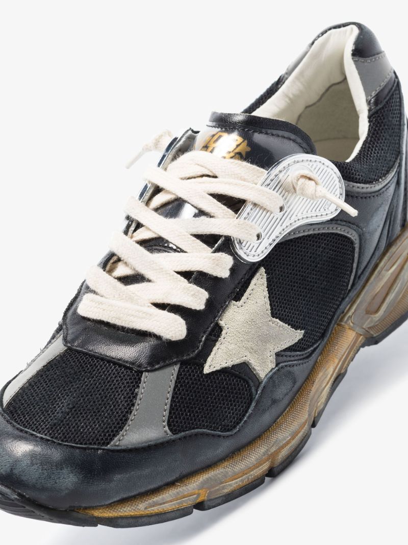 Black Running Dad Low Top Sneakers