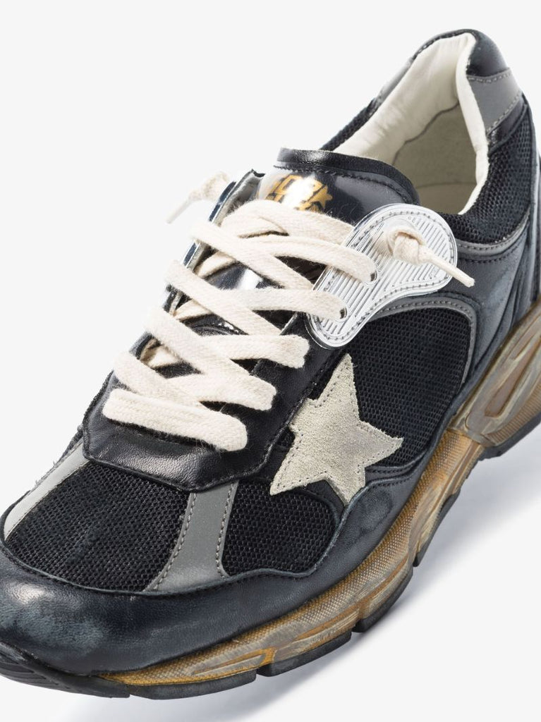 Black Running Dad Low Top Sneakers