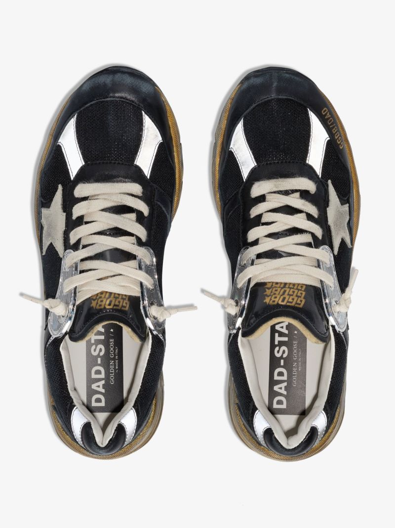 Black Running Dad Low Top Sneakers