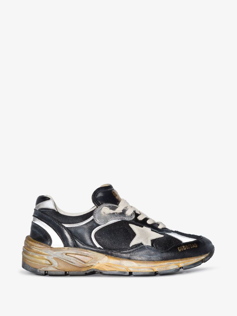 Black Running Dad Low Top Sneakers
