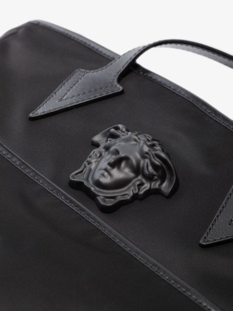 Black Medusa Logo Tote Bag